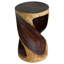 Table de bout cylindrique en bois massif-1404193671
