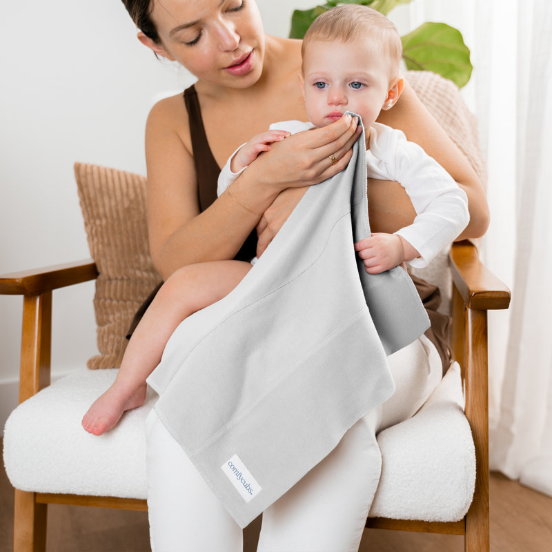 Cotton Burp Cloths 100% Cotton Bath Towels, Stone