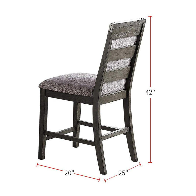 Ensemble de chaises de salle à manger gris moderne Modern