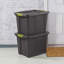 Bac en plastique avec couvercle
