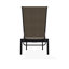 Leeward Sling Marine Grade Polymer Lay-flat Stacking Armless Chaise with Wheels-1928873820-1928873822
