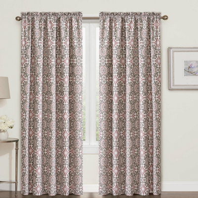 Semi Sheer Curtain Pair