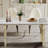 0.47" Thick Sintered Stone Composite Rectangular Dining Table-1134858625