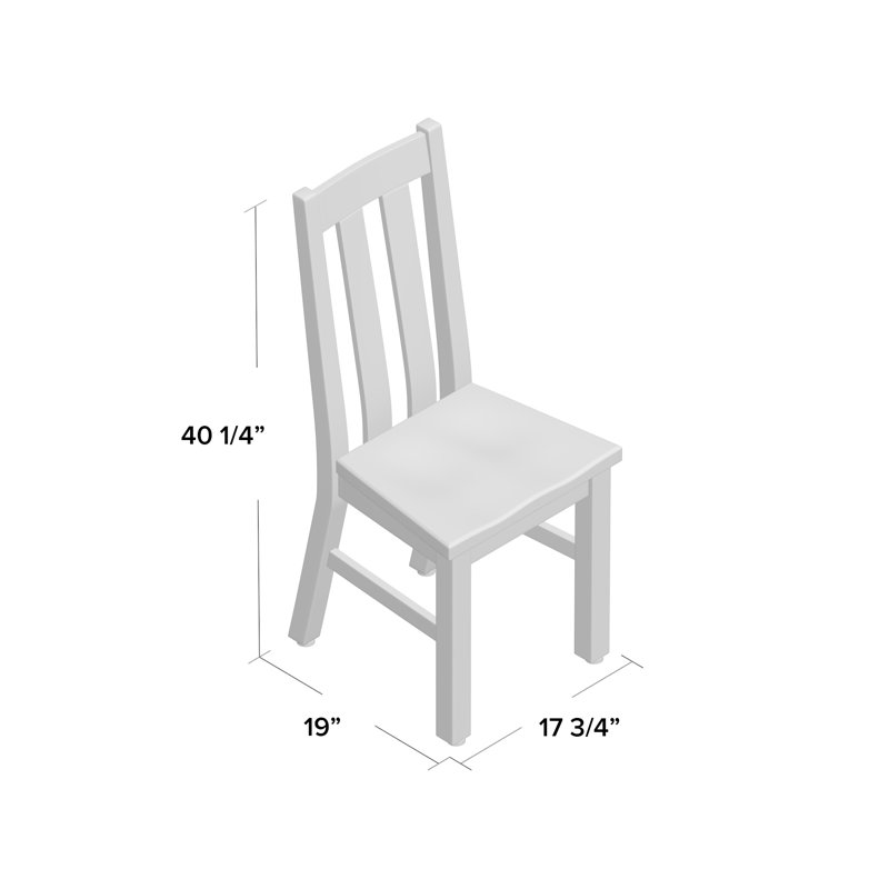 Chaise d'appoint Mateo Bedlington, Blanc