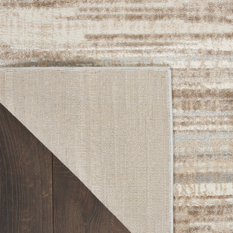 Robbe Abstract Area Rug, Rectangle 6' x 9'