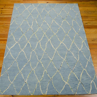 Wool Geometric Indoor Rug