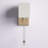 Lizbeth 1-Light Dimmable Steel Wallchiere -1214832242