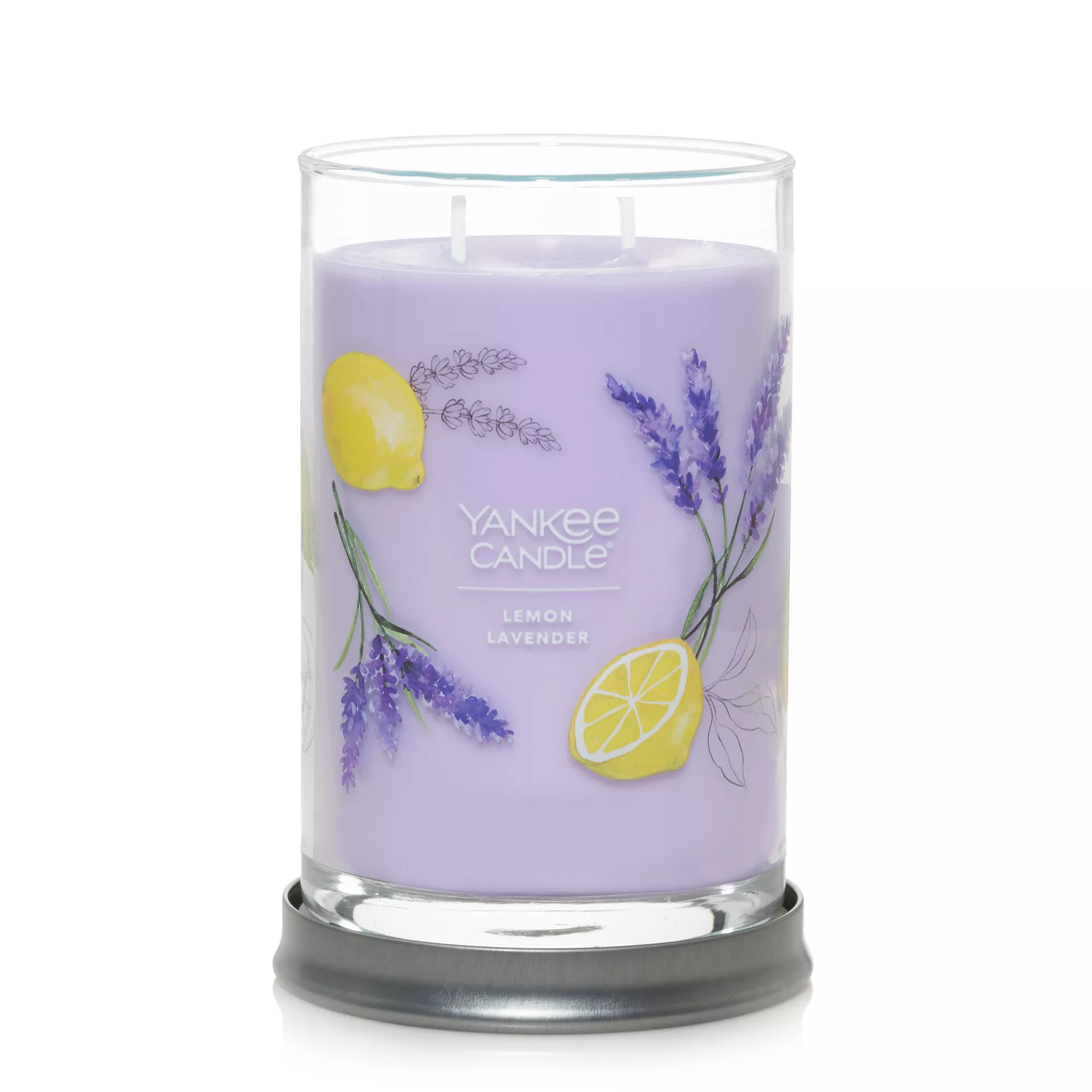 YANKEE CANDLE Signature Lemon Lavender Scented Tumbler Candle & Reviews