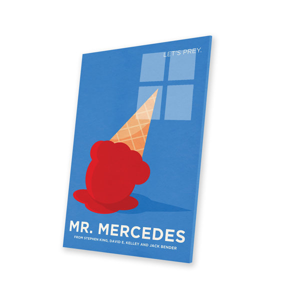 iCanvas Mr. Mercedes Alternative Minimalist Poster by Popate - No Frame ...