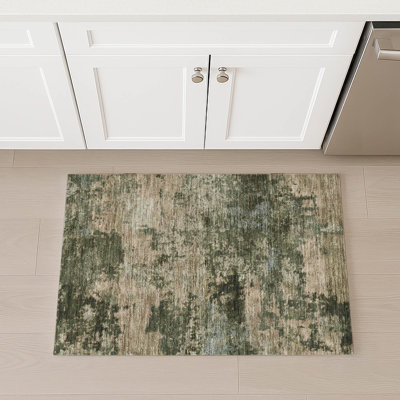 Machine Washable Indoor/Outdoor Wagenen ACN2366 Abstract Rug