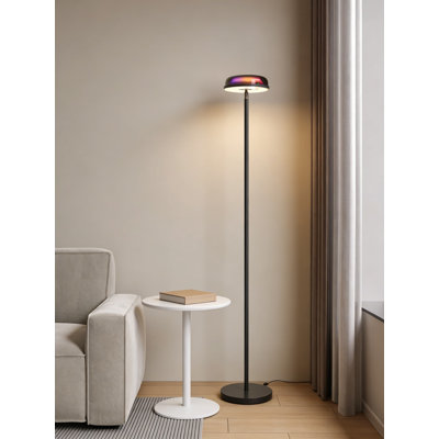 Govee RGBIC Smart Floor Lamp With Ripple Projector, Tri-Zone Lighting For Living Room & Bedroom, Compatible With Alexa, Google Assistant, Smartthings & Matter, Adjustable Warm To Cool White