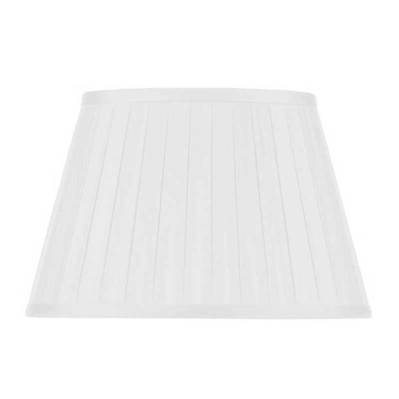 Box Pleat Silk Chandelier Shade (Clip)