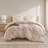 3-Piece Cal King Duvet Set,Terracotta