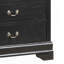 Charmant coffre de rangement traditionnel noir