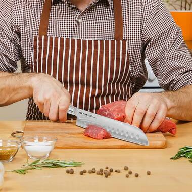 Masterlon 3-Pc Knife Set with Bamboo Cutting Board 8