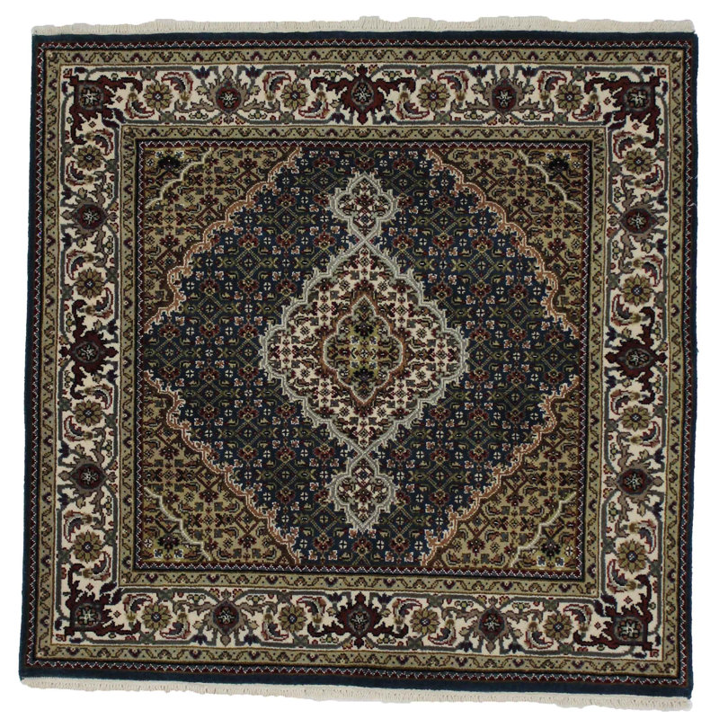 Walde Oriental Area Rug in Navy