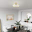 Plafonnier semi-encastré 3 lumières 16 po Charlieann-54284035