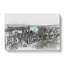 Hong Kong Skyline in Abstract - Wrapped Canvas Drawing - Wrapped Canvas-55310224