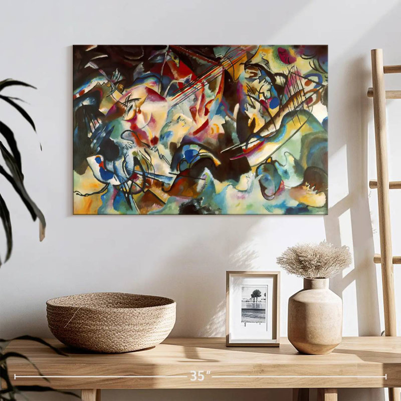Composition VI, 16" H x 24" W