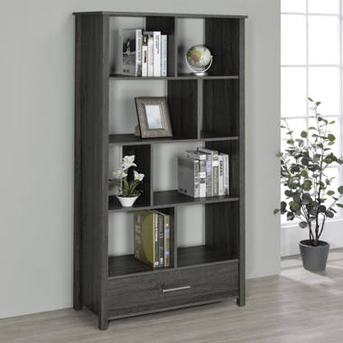 Ottley Library Bookcase Brayden Studio Finish: Pure White