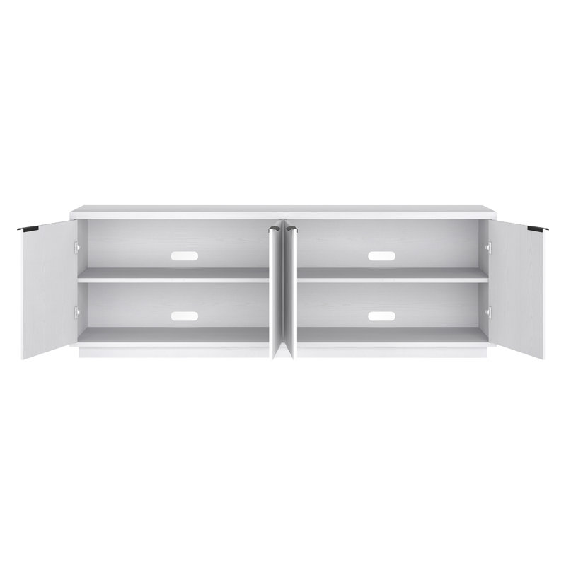 Cloran TV Stand for TVs up to 78", White