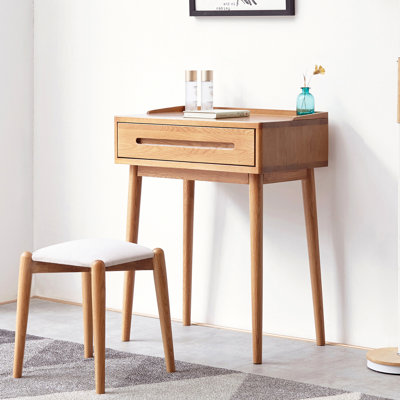 Table bistro en bois naturel, poids de 29,04 lb, largeur de paquet de 19,69 po, largeur compacte de 60 cm avec bois, hauteur de 13,78 po, massif
