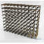 Liddle 90 Bottle Floor Wine Bottle Rack-12254774