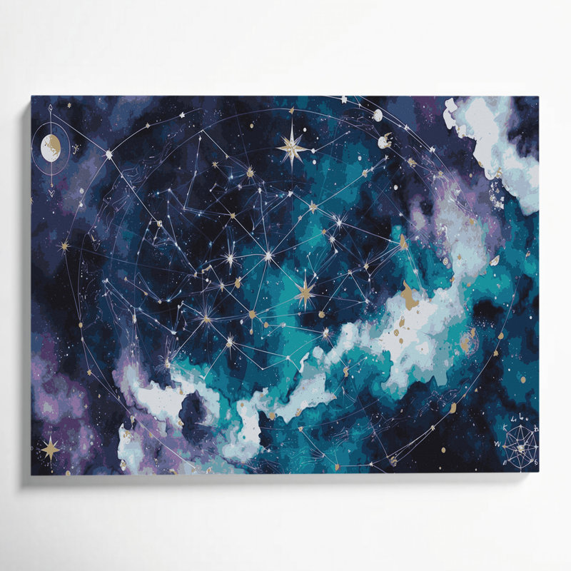 Art mural sur toile gris