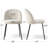 19.5"Seat Height Upholstered Fabric Dining Side Chair-301786659
