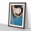 The Phantom of Kohada Koheiji by Katsushika Hokusai - Picture Frame Painting Print-55642433-55642432