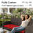 Outdoor Bench Cushion 60x20in, Waterproof Thicken Patio Seat Pad with Ties, Replacement Cushion for Porch Swing, Garden Bench, Indoor/Outdoor Use-1181157815