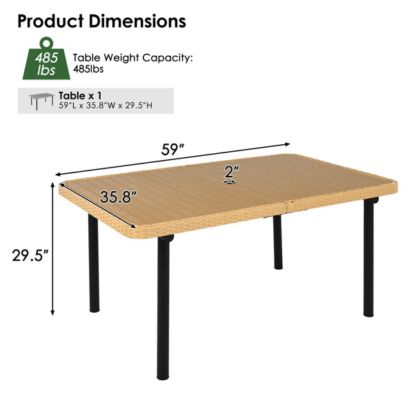 Dimensions du produit