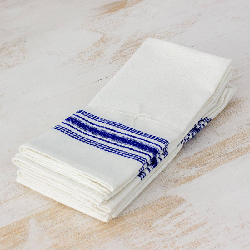 Cotton Striped Rectangle Napkin