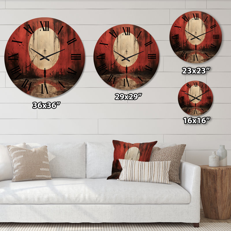 Horloge murale Niota, Moyenne
