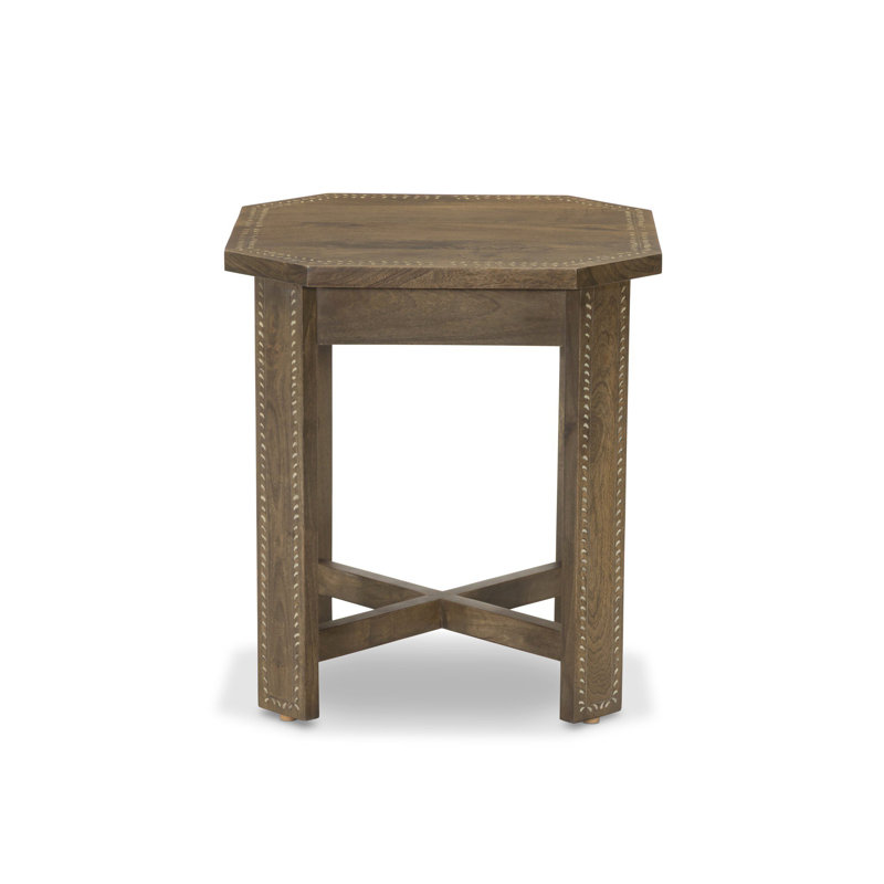 Cantu Solid Wood End Table