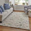 Tapis ivoire touffeté à la main Eulalie-1872878216