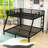  Metal Bunk Bed with Guardrails-524920220-516421199