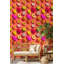 Murale tropicale abstraite et vibrante-1023390578