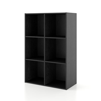 Wood Cube Storage Bookcase
