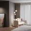 160cm Polished Torchiere Floor Lamp with USB and Outlet