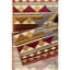 Tapis Lodge de 2 pi x 3 pi en polypropylène rouge et polypropylène accentuant les taches