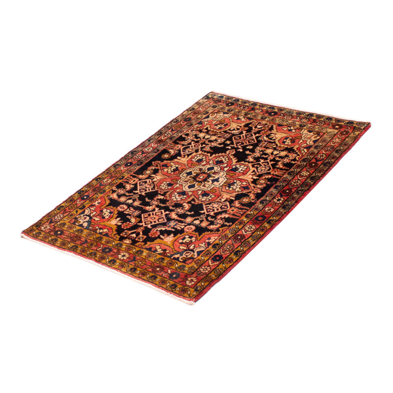 Tapis bleu marine Anadol 3 pi 6 po x 5 pi 3 po