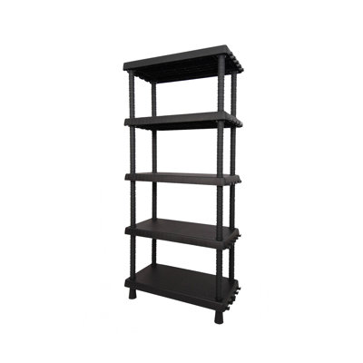 Scaife 164.5cm W Plastic Shelving Unit