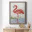 Flamant II - peinture sur toile encadrée-1011572907-1011572910