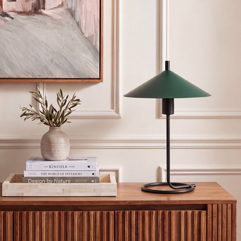 Khlo 17" Table Lamp, Green
