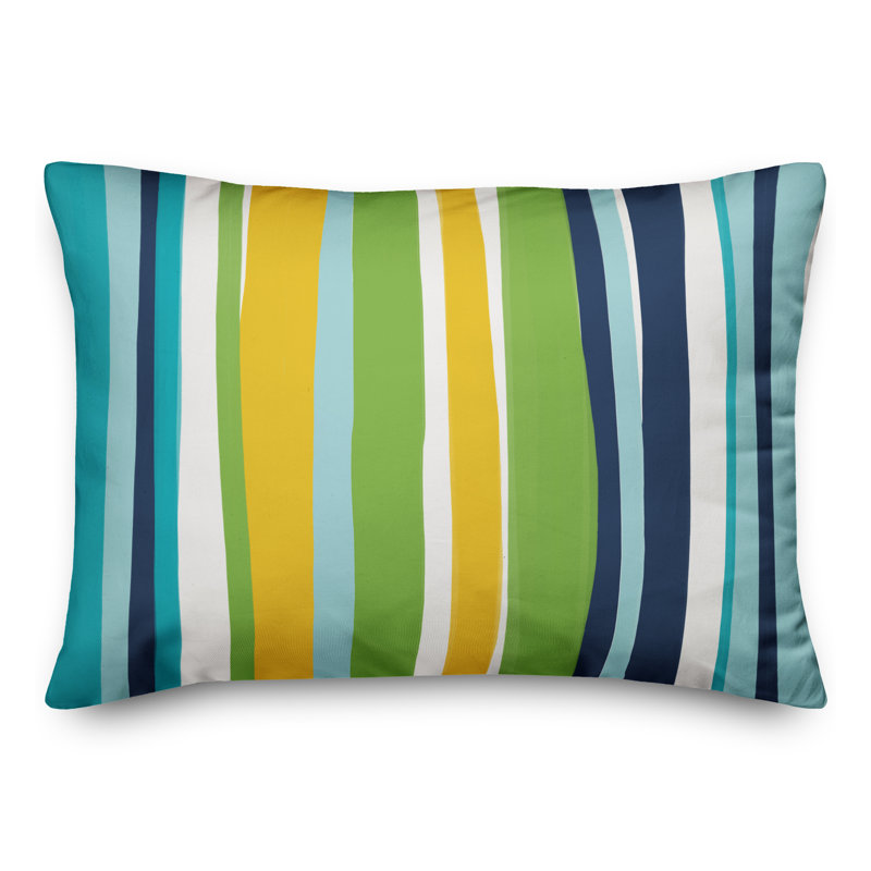  Coussin lombaire intérieur / extérieur Stripes, Pas de bourre