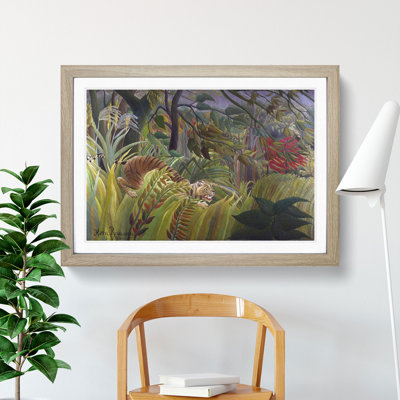 Surprise by Henri Rousseau - Picture Frame Painting