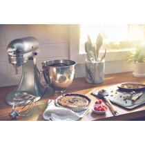 artisan KitchenAid KitchenAid Artisan Design Series 10 Speed 5 Qt. Stand  Mixer with Glass Bowl includes Dough Hook, Birch Lane