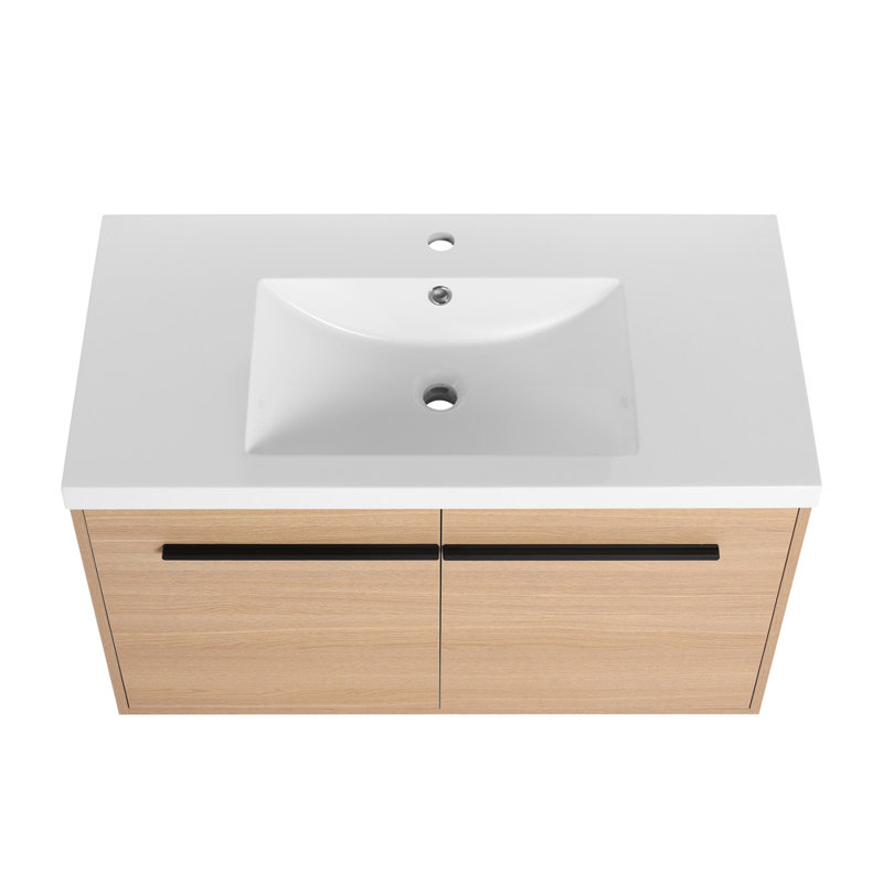 Bathroom Vanity With Sink (Oak)