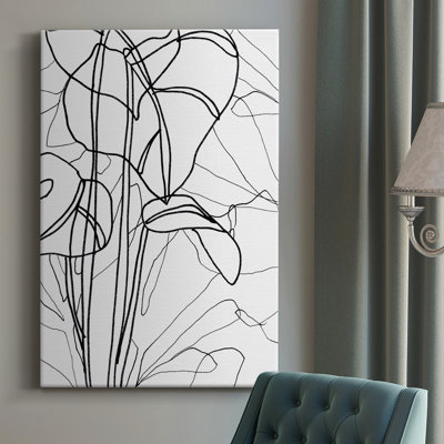 Tropical Lines III - impression sur toile tendue